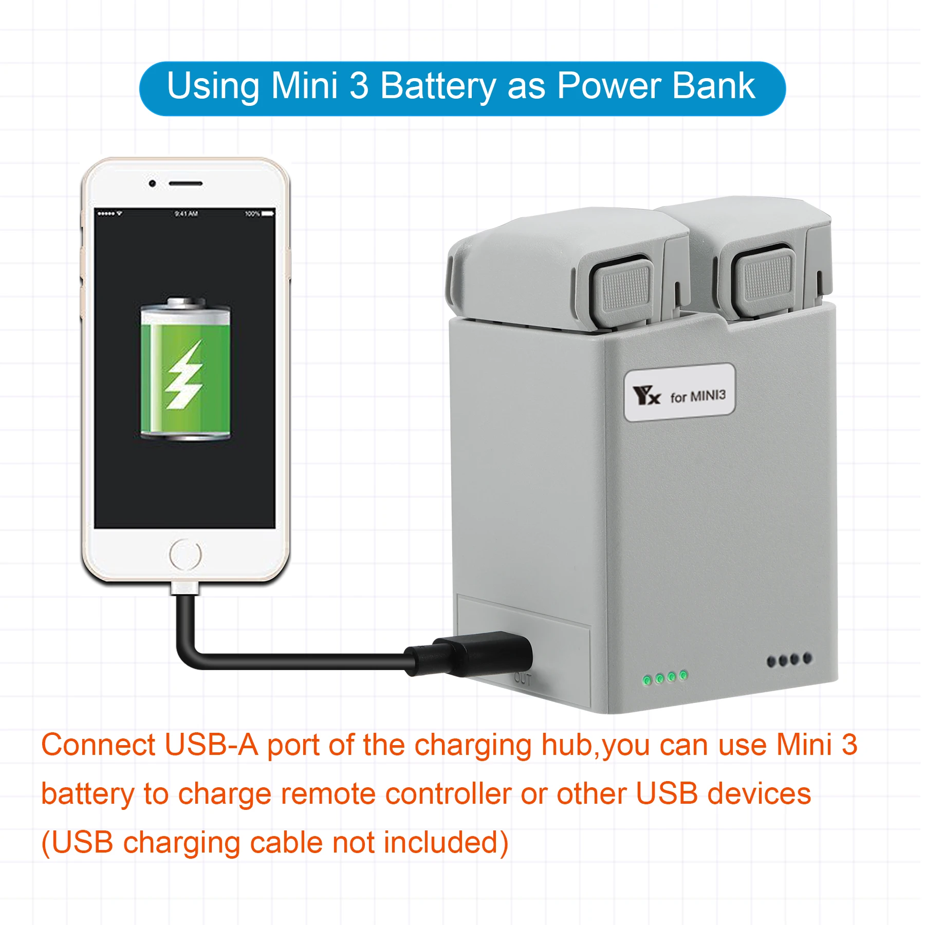 Charger Hub for DJI Mini 4 Pro - Dji Drone Mini 3 review and price