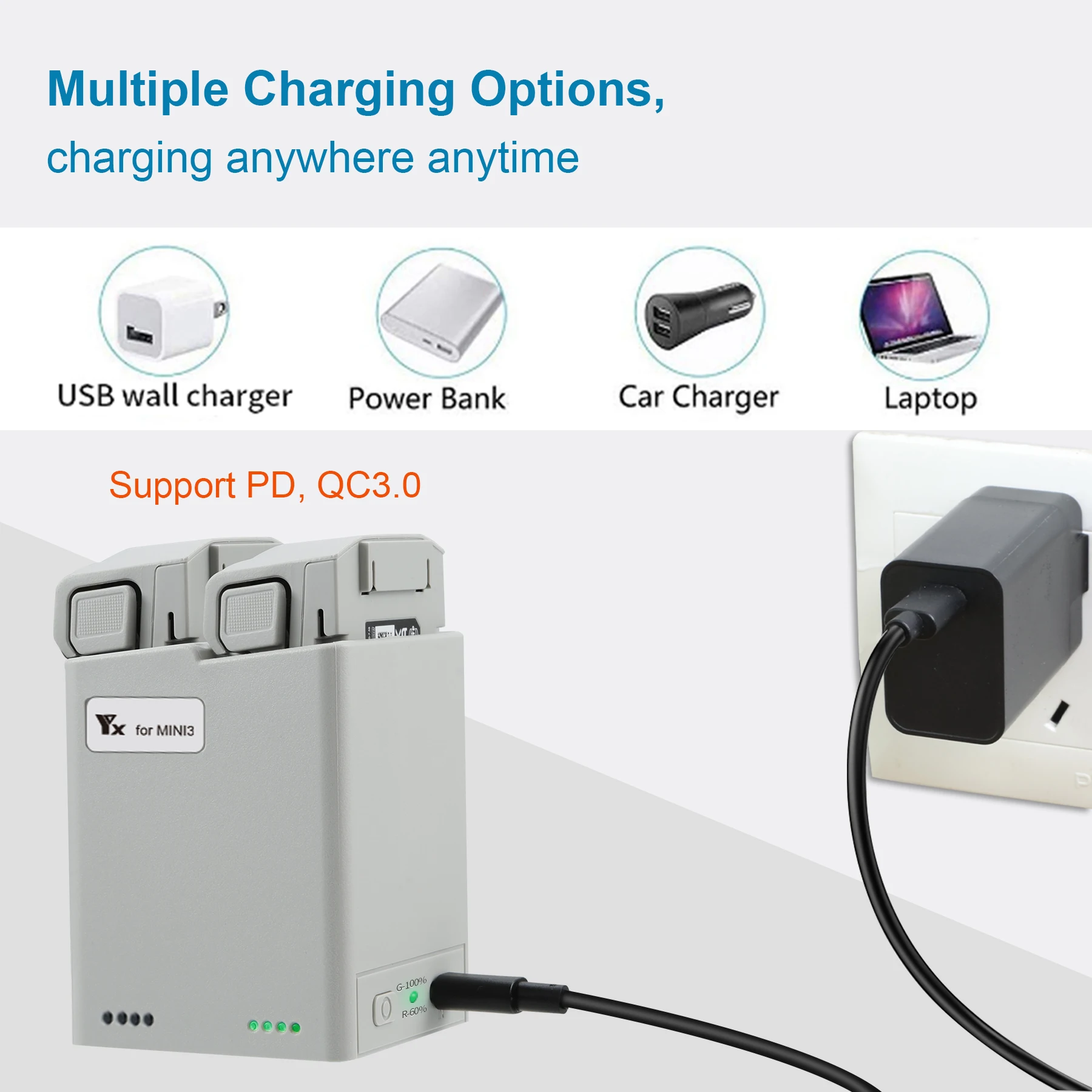 Charger Hub for DJI Mini 4 Pro - Dji Drone Mini 3 review and price