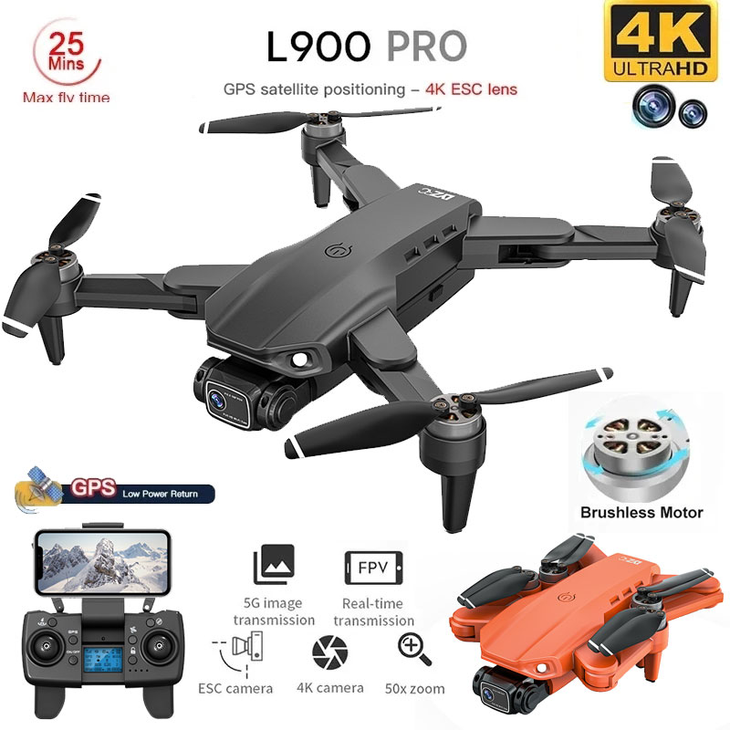 L900 Pro GPS Drone 4K Professi - Drone Gimbal Brushless review and price