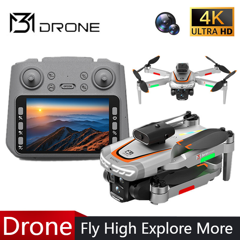 M3 Professional Drone 4K HD Ae - Drone Gimbal Brushless review and price