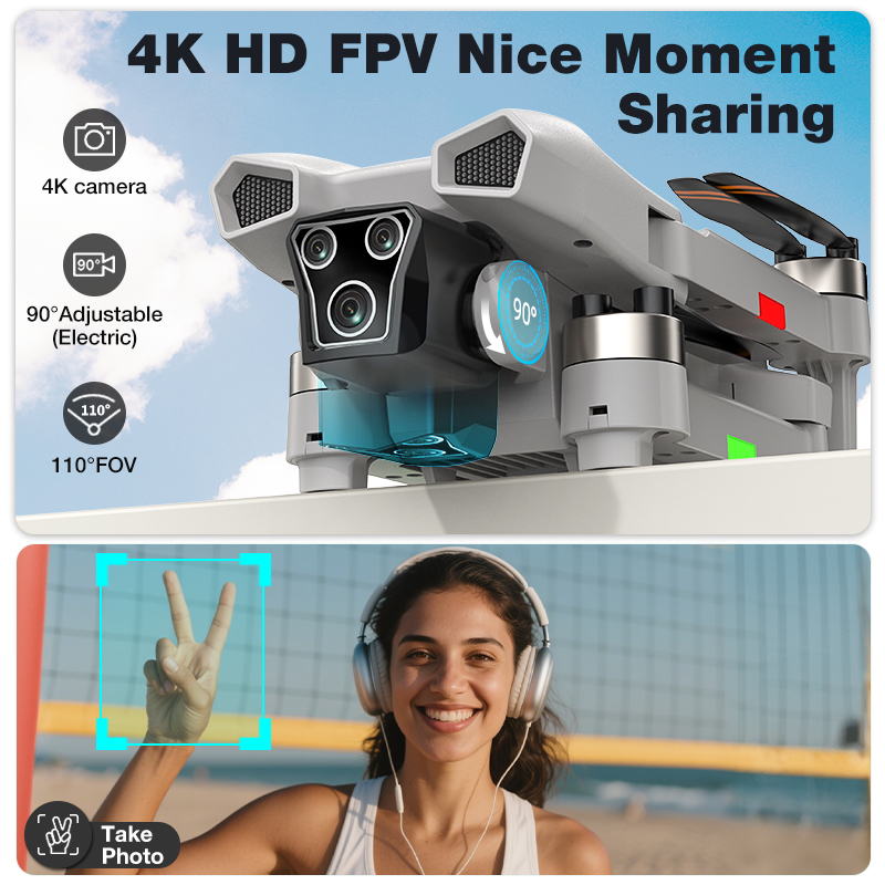 NEW Hot L017 Pro Drone Brushle - Drone Gimbal Brushless review and price